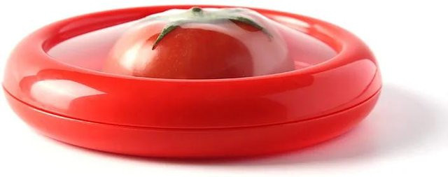 Yiran Furniture Silikon Lebensmittelboxen Set zur luftdichten Aufbewahrung von Obst und Gemüse in Rot - Bild 1