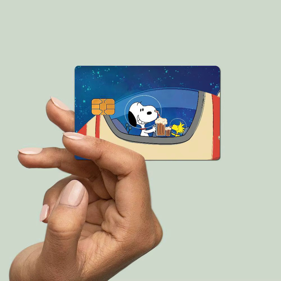 Snoopy Anime Cartoon-Hund wasserdichte Aufkleber Set, 4 Stück, Multicolor - Bild 6