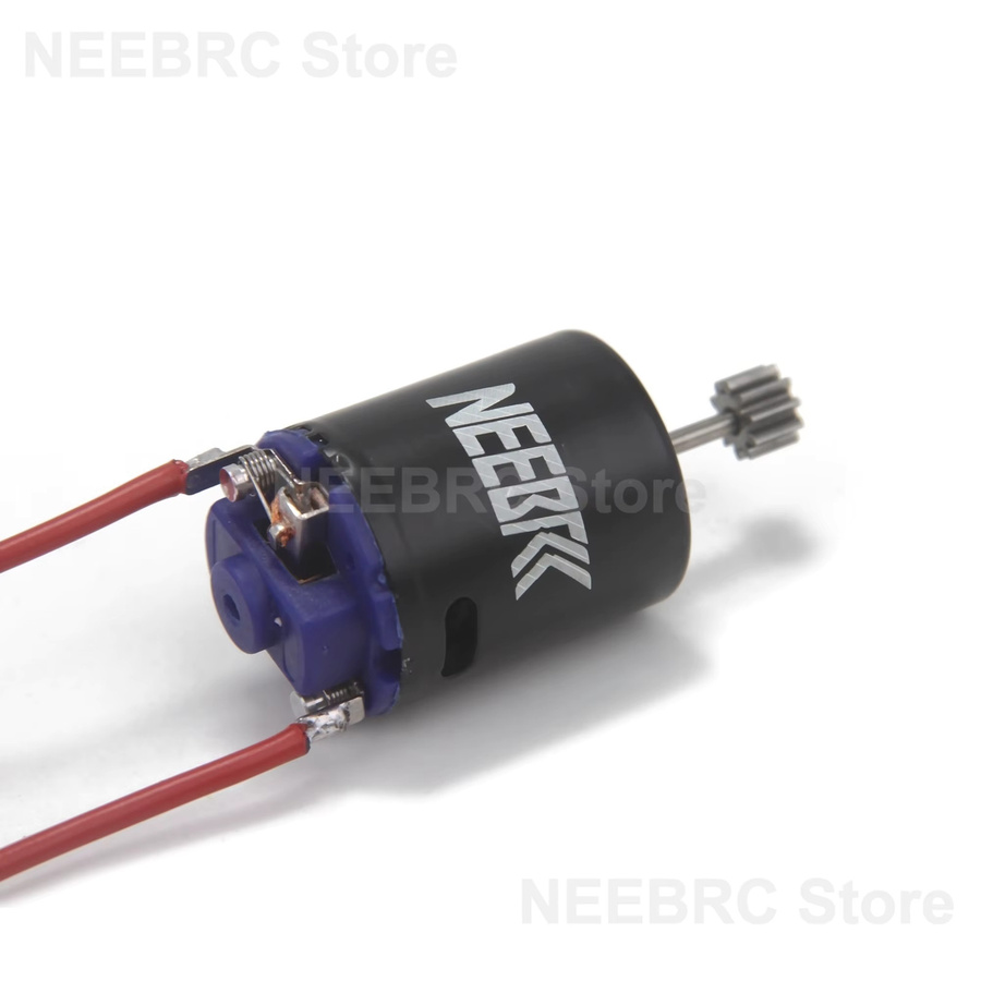 NeebRC RC Auto Zubehör, 370 Bürstenmotor, 60A ESC, Metallgetriebe, Crawler Bürsten-Upgrade-Teile - Bild 2