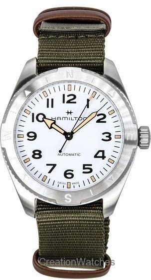 Hamilton Armbanduhr Automatik, Edelstahl, Textilarmband, 41 mm, Unisex - Bild 1