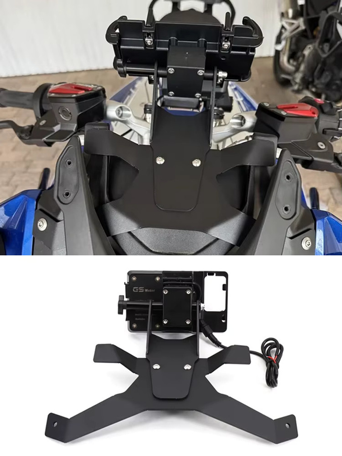Otilli Smartphone und GPS Halterung für BMW R1250RS in Schwarz - Bild 5