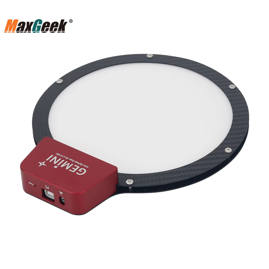 TeSeek Gemini Flat Panel Lite Aperture Astronomisches Flat Field Panel aus Carbon und Aluminium in Schwarz, kompatibel mit ASCOM und NINA - Bild 3