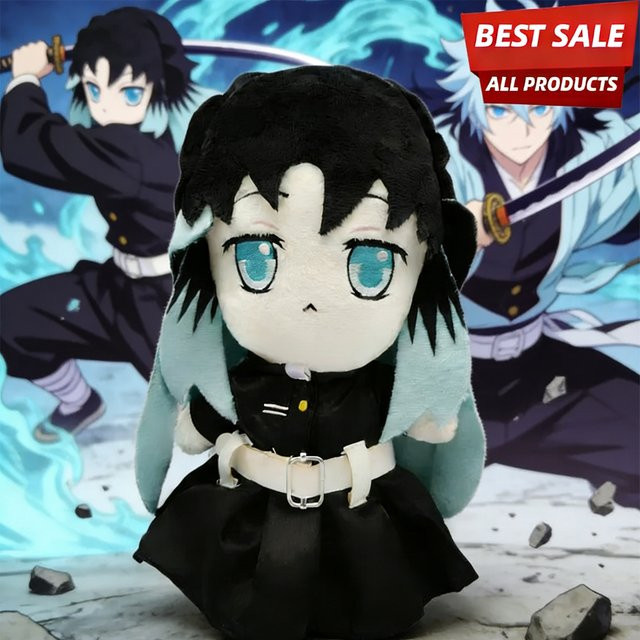 Bandai Demon Slayer Tokitou Muichiro Plüsch, 26 cm, Bunt / Mehrfarbig - Bild 1