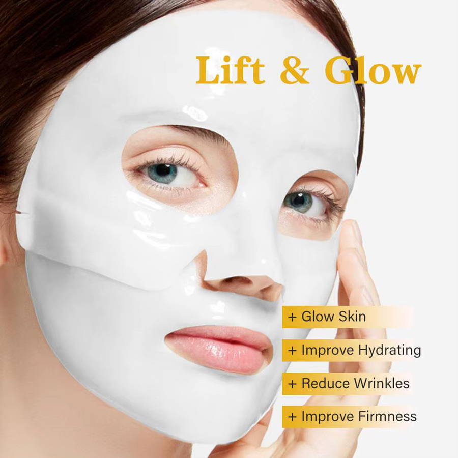 KOEC PDRN Peptid Bio-Kollagen Hydro-Gel Maske, Kojisäure, Gesicht - Bild 4