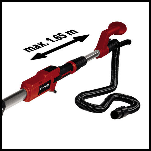 Einhell Trockenbauschleifer TE-DW 225 X in Rot mit 750 W und 225 mm Schleifscheibenaufnahme - Bild 2