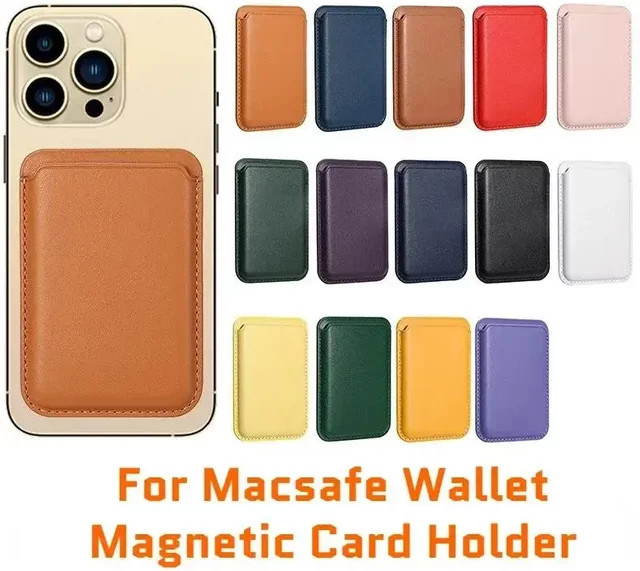 Apple Schutzhülle mit Kartenetui aus fein gewebtem Material für iPhone 16 Pro Max, 15 Plus, 14, 13, 12 Pro in Weiß mit starker MagSafe-Magnetfunktion - Bild 1