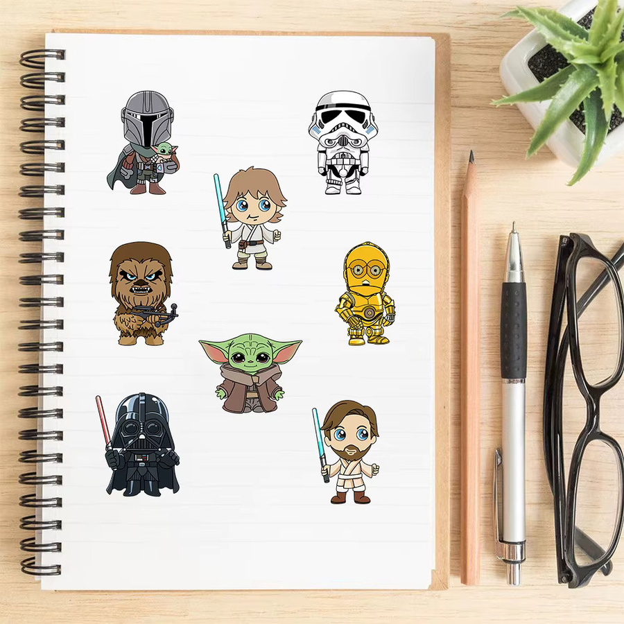 Star Wars Puzzle-Aufkleber, DIY-Bastelset, Bunt / Mehrfarbig - Bild 4