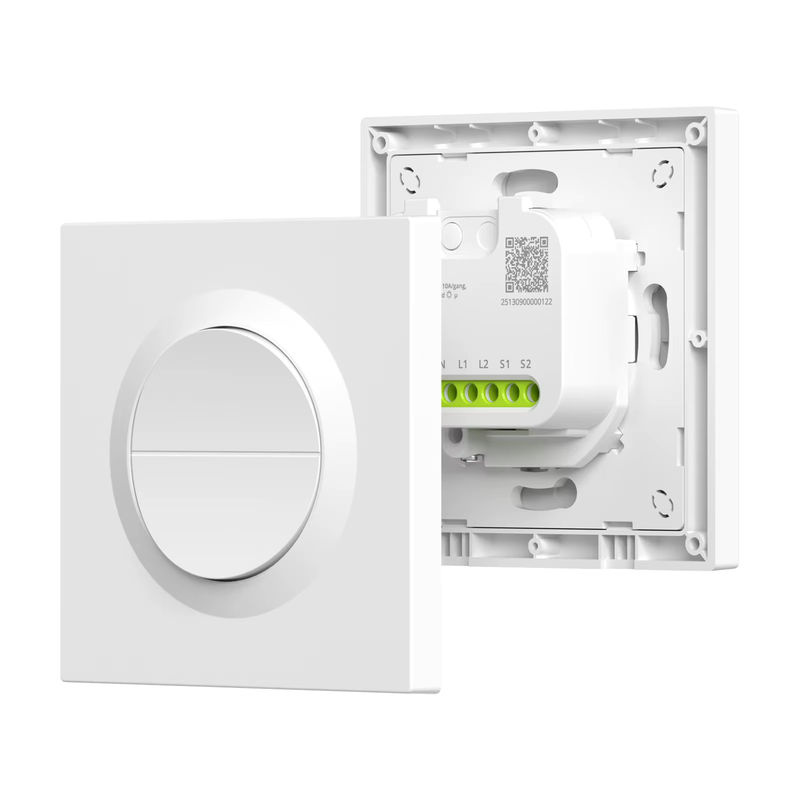 SONOFF Orb-ZBW2 Zigbee Smart Wandschalter MINI-ZB2GS-E 2-Gang 16A in Weiß - Bild 3