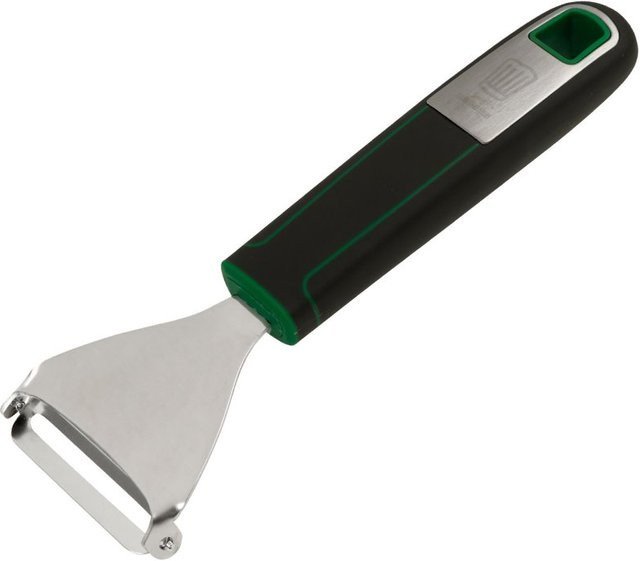 Fackelmann Ziehschäler Bonn in Grün aus Edelstahl, spülmaschinenfest, Länge: 17 cm - Bild 1