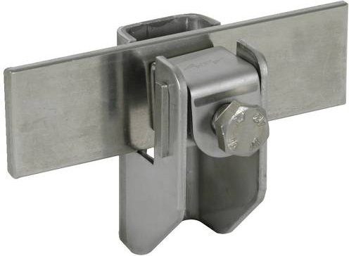 DEHN Flachbandhalter 277239 aus Edelstahl in Silber - Bild 1