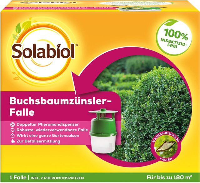 Solabiol Buchsbaumzünsler-Falle für den Garten, 1 Stück - Bild 1