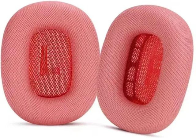 Apple Ersatz-Ohrpolster aus Original-Mesh-Gewebe für AirPods Max in Rosa - Bild 1