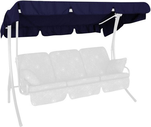 Sonnendach von ANGERER FREIZEITMÖBEL aus Acryl-Kunstfaser in Blau, Breite: 210 cm, Tiefe: 145 cm - Bild 1