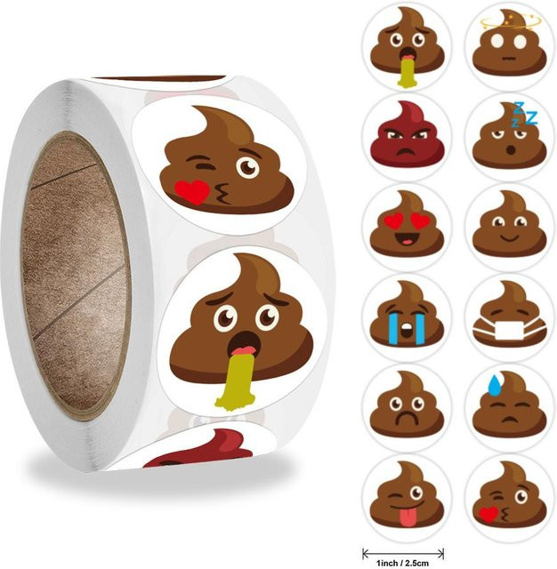 Kidsly Belohnungsaufkleber mit lustigen Haustier-Designs, 500 Stück, Multicolor und Braun - Bild 1