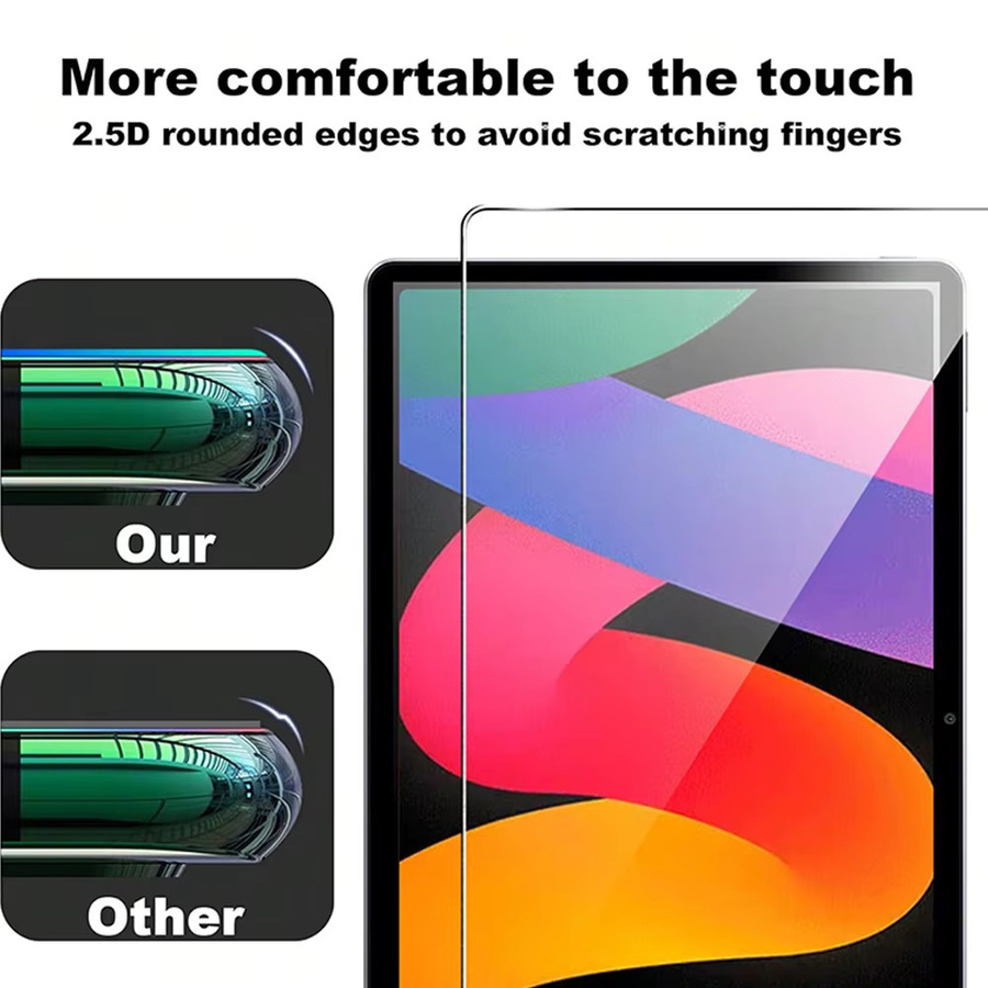 Xiaomi Screen Protector aus gehärtetem Glas für Redmi Pad SE 11 und MiPad 5/6/7 Pro sowie Xiaomi Pad 6/6S Pro 12,4 in Transparent - Bild 4