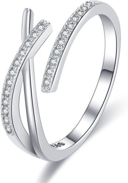 BJXMOSO Ring 925 Silber, Zirkonia, Damen - Bild 1