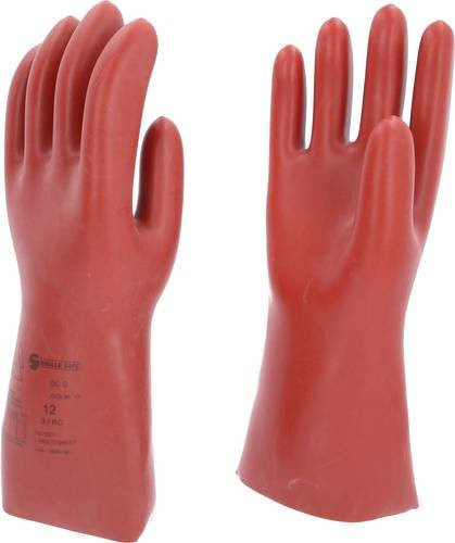 KS Tools Elektrikerhandschuhe aus Latex in Rot, Größe 12, 1 Paar - Bild 1