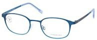 Titanflex 830142 Brille, Vollrand, quadratisch, Titanium, blue, Unisex - Bild 1