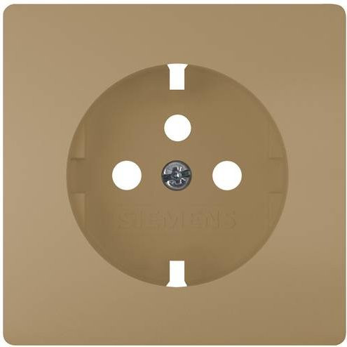 Siemens Steckdose Schalterprogramm in Gold und Beige 5UH12772MG - Bild 1