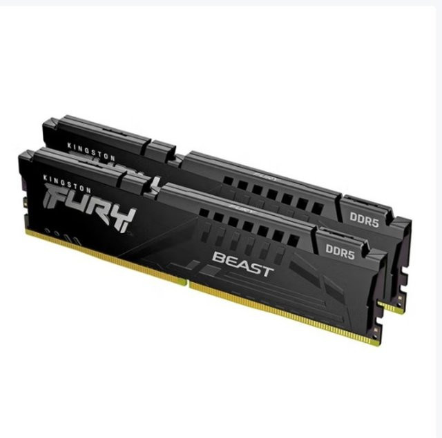 32GB DDR5 6000 Desktop RAM Single Module CL30 mit EXPO Unterstützung in Schwarz - Bild 1