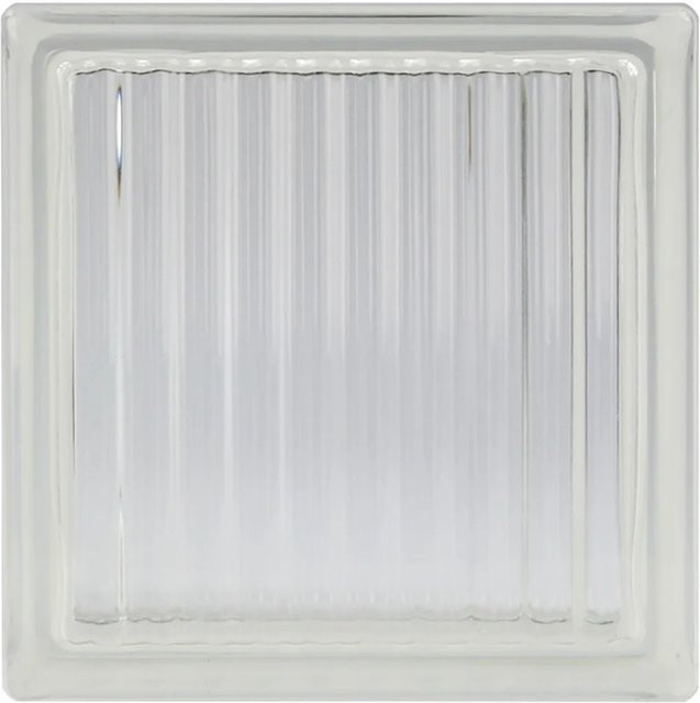 Fuchs Glasstein Parallel transparent B/T/H: 19 x 19 x 8 cm - Bild 1