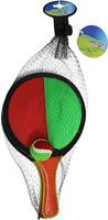 VEDES Outdoor active 2 in 1 Beach- und Klettballspiel aus Holz, Länge: 33 cm - Bild 1