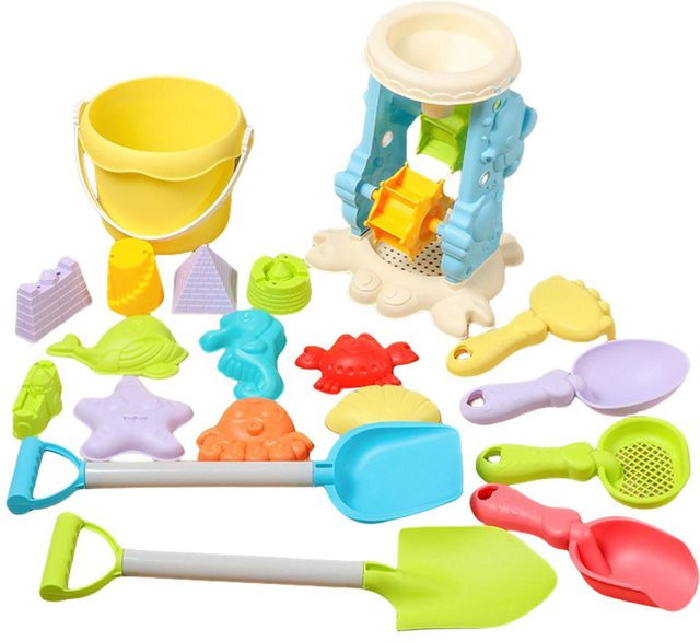 Kidsly Strandspielzeug, Meerestiere, 19-teiliges Set, ab 3 Jahre - Bild 1