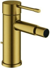 Grohe Bidet-Einhebelmischer Essence in gebürstetem Gold mit Ablaufgarnitur - Bild 1