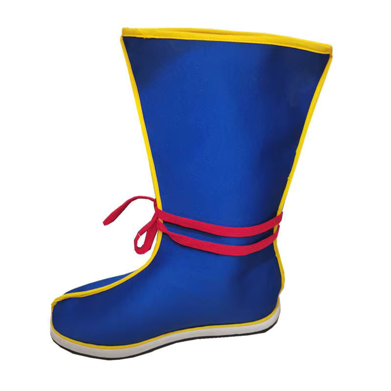 Bandai Dragon Ball Super Saiyan Son Goku Cosplay Lange Stiefel, Rot - Bild 5