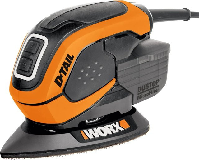Worx Multischleifer WX648 Benchtop 65 W in Orange - Bild 1