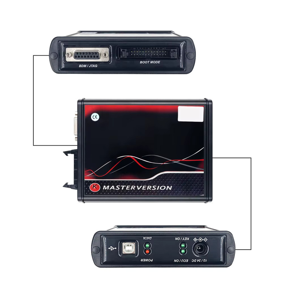 Ktag ECU Programmierer V7.020 V2.25 mit roter PCB und 272 ECU-Kabeln von ITCARDIAG in Rot - Bild 4