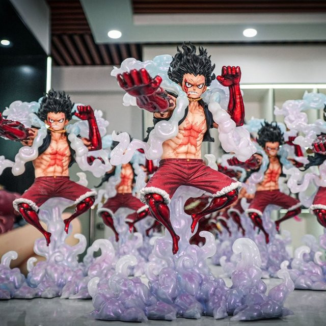 Jt Studio One Piece Fourth Gear Snake Man Luffy Actionfigur, 32cm - Bild 1