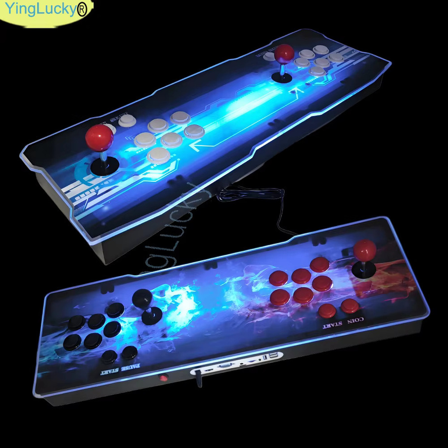 YingLucky Pandora Box Arcade-Konsole 3D Retro Bartop Spielkonsole mit 8-Wege-Joysticks und Drucktasten in Multicolour - Bild 4