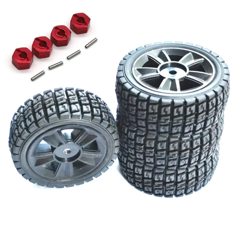 Mjx Hyper Go RC Autos Ersatzteile, Drift Felgen, Gummireifen, Reifen - Bild 1