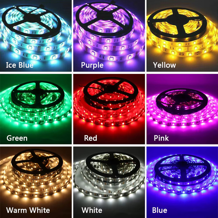 KISUFU LED Streifen SMD 2835 mit 60 LEDs, 5V Batteriebetrieben, Wasserdicht und Flexibel - Bild 2