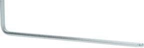 KS Tools Kugelkopf-Innensechskant-Winkelstiftschlüssel aus gehärtetem Stahl, Farbe: Silber, 2 mm - Bild 1