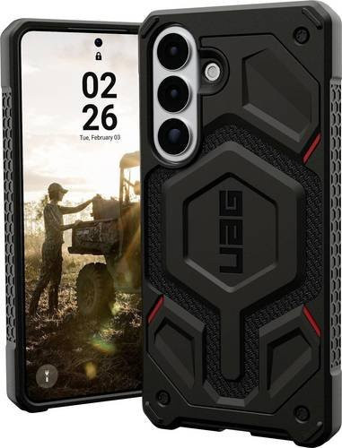 Urban Armor Gear Monarch Pro Case für Samsung Galaxy S26+ in Schwarz mit Kevlar und MagSafe Kompatibilität - Bild 1