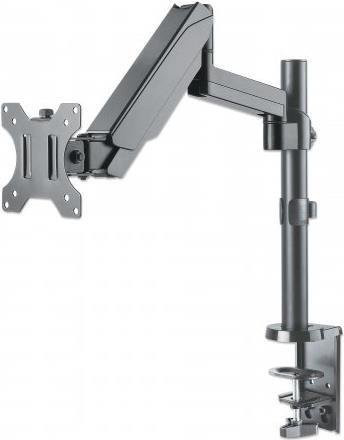 Manhattan Universal Gas Spring Monitor Mount Tischhalterung für LCD-Displays Schwarz, Bildschirmgröße: 43,2-81,3 cm (17-32 Zoll), VESA 100x100 mm - Bild 1