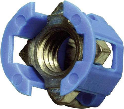 PB Fastener Käfigmutter 382-2005 Blau für maximale Plattenstärke 3,1 mm - Bild 1
