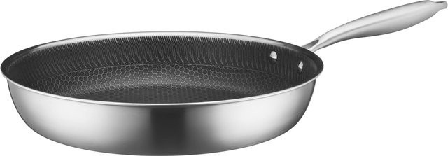 Mäser Bratpfanne Hestia Keramik aus Edelstahl in Silber und Schwarz, Durchmesser: 32 cm - Bild 1