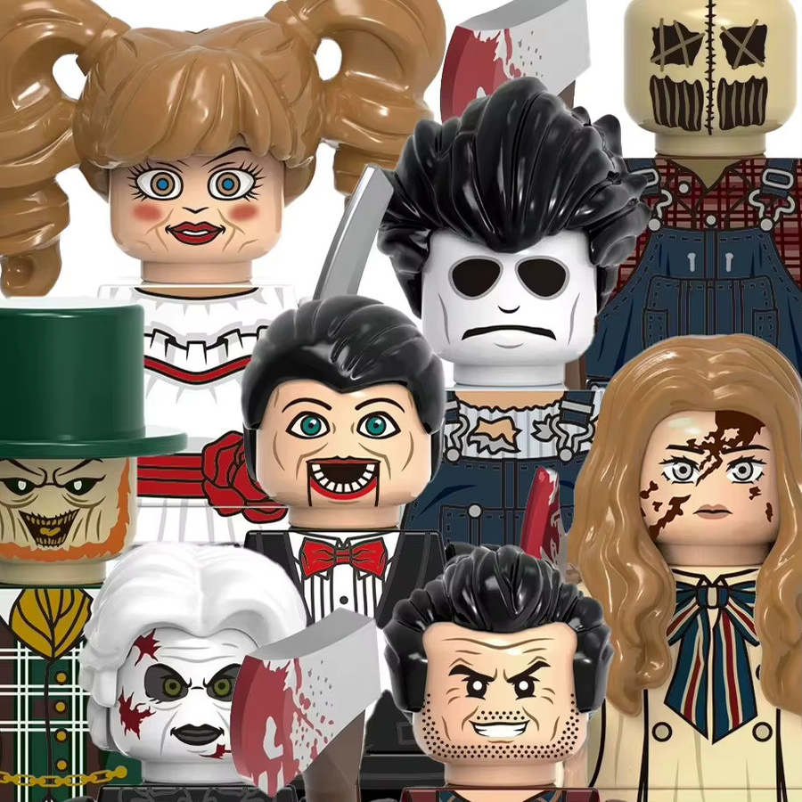 BRICKPANDA MOC City Halloween Zombies Figuren, Bausteine Spielzeug - Bild 2