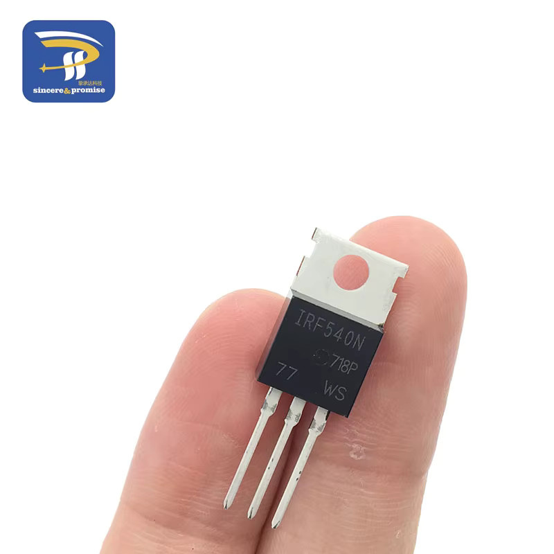 10er Set Transistor FET MOS TO-220 in Schwarz mit Modellen IRF510, IRF520, IRF530, IRF540, IRF630, IRF640, IRF730, IRF740, IRF830, IRF840, IRF3205 und IRF540N - Bild 2