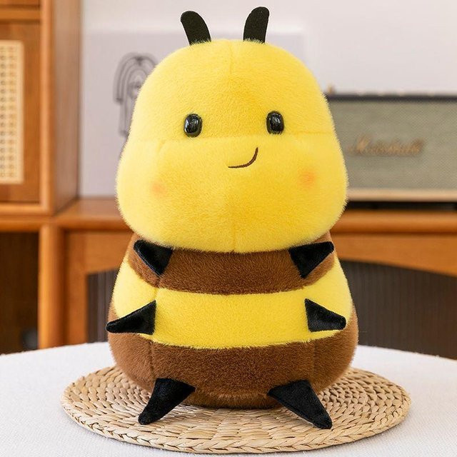Bienen-Stofftier, Marienkäfer-Baby, Kawaii-Puppe, 25cm, ab 3 Jahre - Bild 1