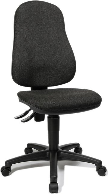 Topstar Home Office Bürostuhl POINT 60 in Schwarz aus Stoff ohne Armlehnen - Bild 1