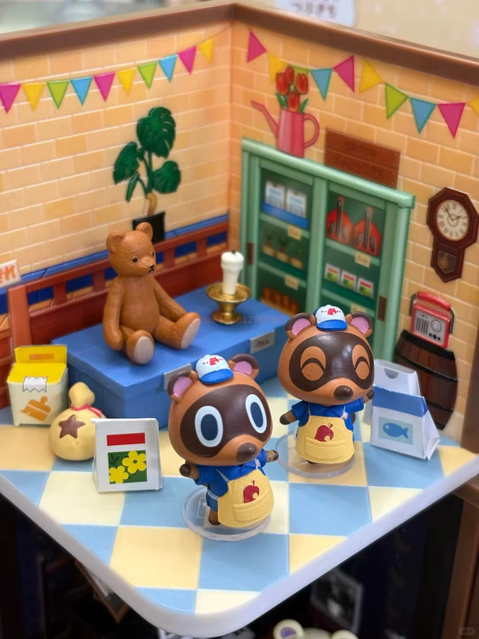 Re-ment Animal Crossing Happy Room Desktop Ornament, Miniaturfiguren - Bild 6