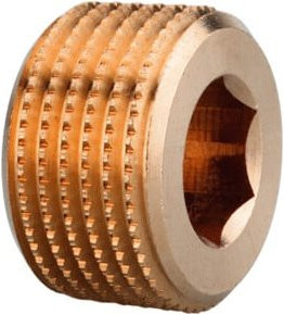 Schneider Electric Verschlußschraube VSS-MS-I-R1/8a aus Messing in Gold - Bild 1