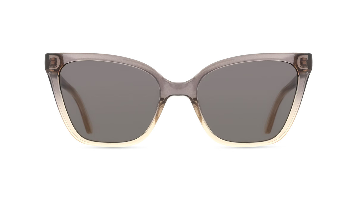 Calvin Klein CK24507S Sonnenbrille Butterfly, Vollrand, Acetat, Unisex, grau - Bild 1