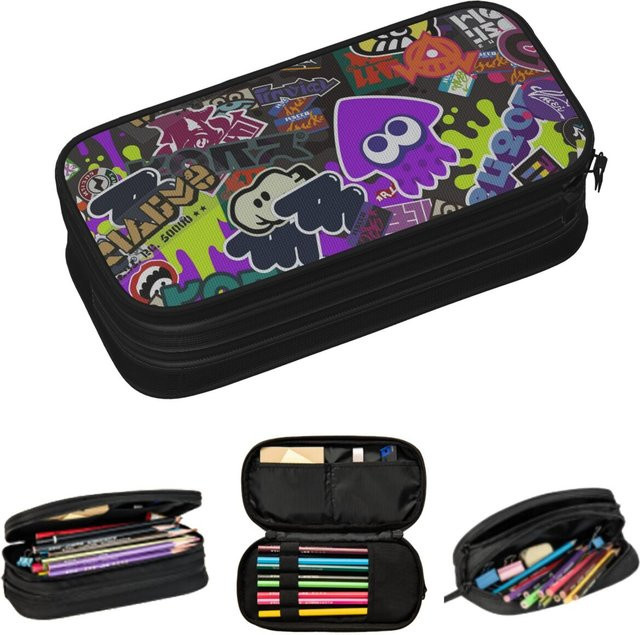 Splatoon Federmäppchen mit großem Fassungsvermögen in Multicolour - Bild 1