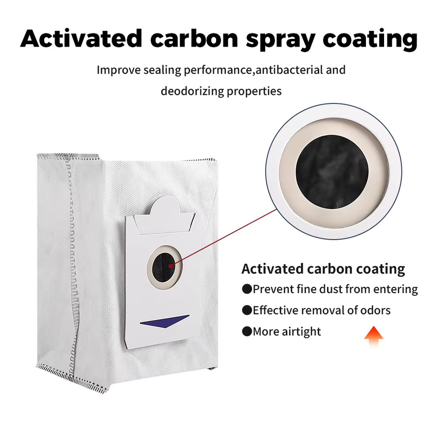 Ecovacs Ersatzteil-Set für Roboter Staubsauger mit Staubbeuteln, Hauptseitenbürsten, Filtern und Mopps passend für X5 OMNI, X5 PRO OMNI, X5 PRO und X5 Max - Bild 2