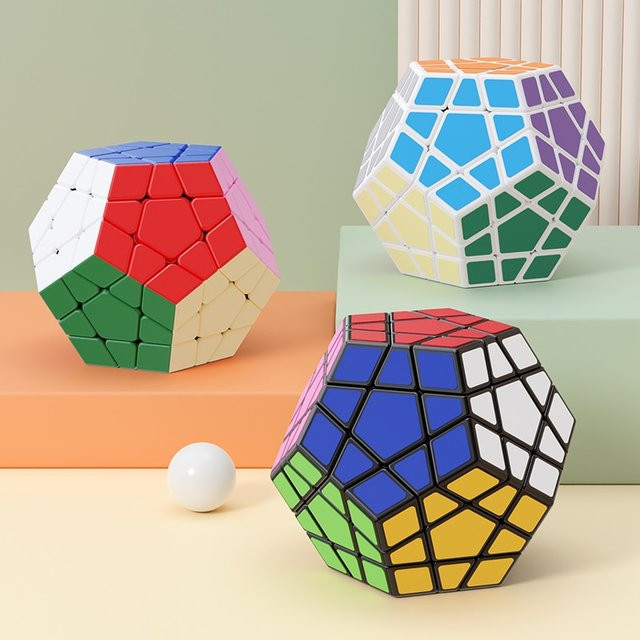 SENGSO Megaminx 3x3 Dodekaeder Würfel, Puzzle, Bunt / Mehrfarbig - Bild 1